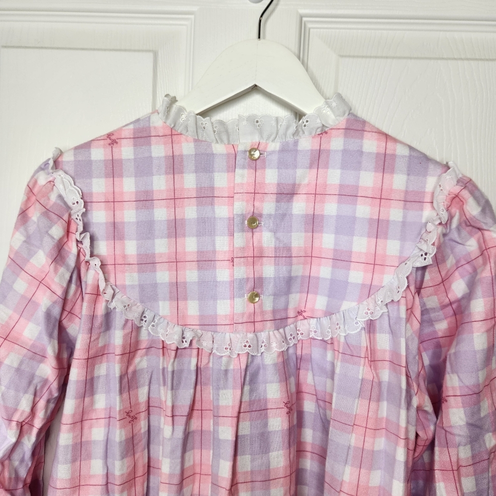 Lanz Of Salzburg Long Flannel Pajamas Size Medium - Picture 4 of 7